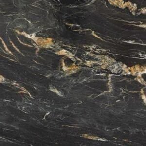 black granite worktop