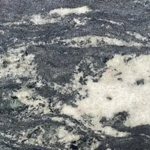 black granite worktop