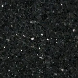 black granite worktop