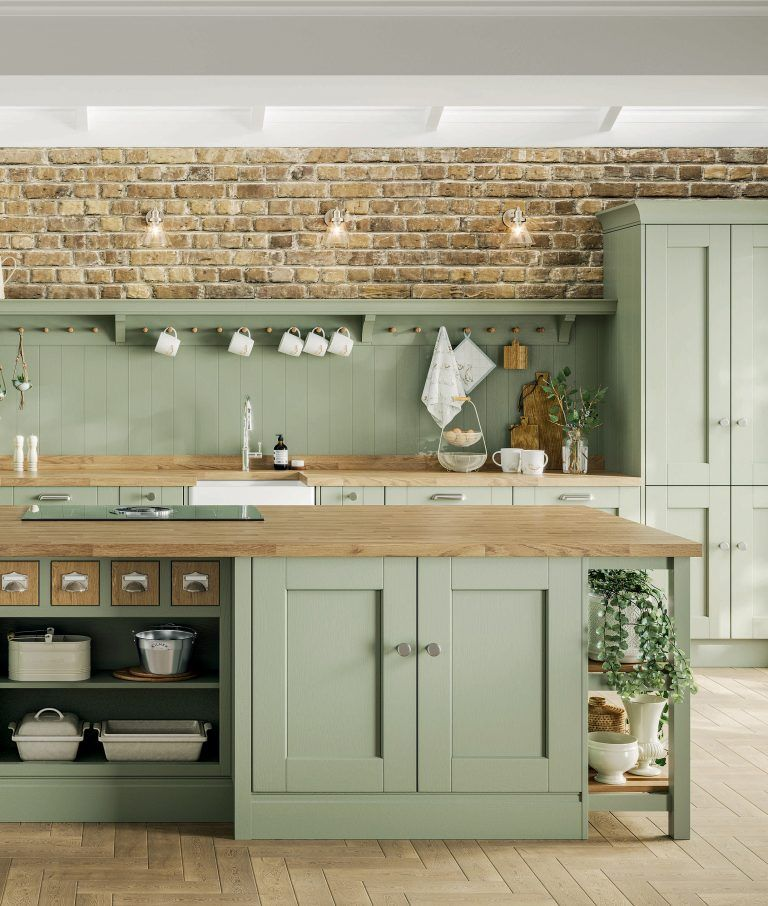 Sage Green Kitchen